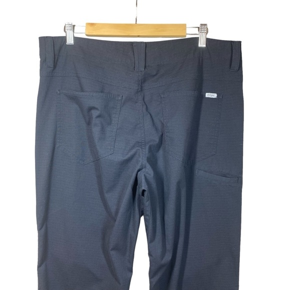 CQR Tactical Pants Men 36 Black‎ Flex Stretch TFP501 Water Resistant Ripstop Zip - Picture 4 of 14